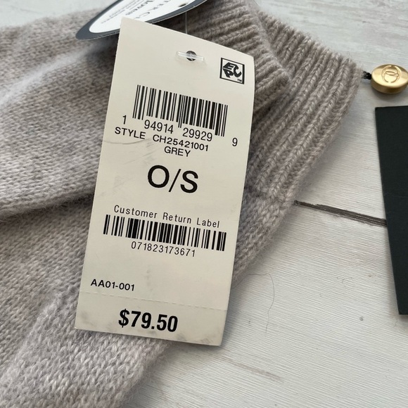 Charter Club Women's Cashmere Touch Gloves, Created for Macy's gray winter fall - Picture 10 of 10